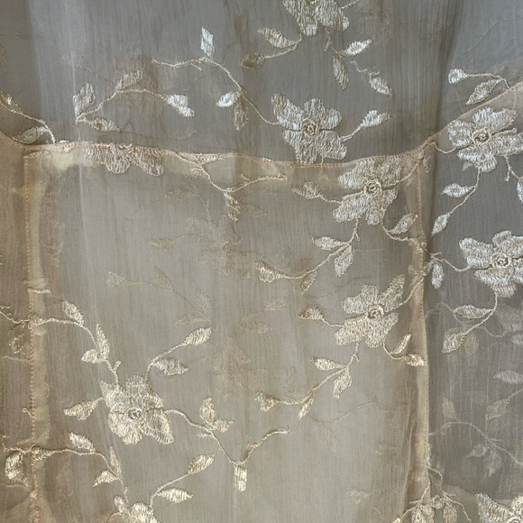 1920s/1930s Antique Silk Slip Dress - Picture 3 of 9